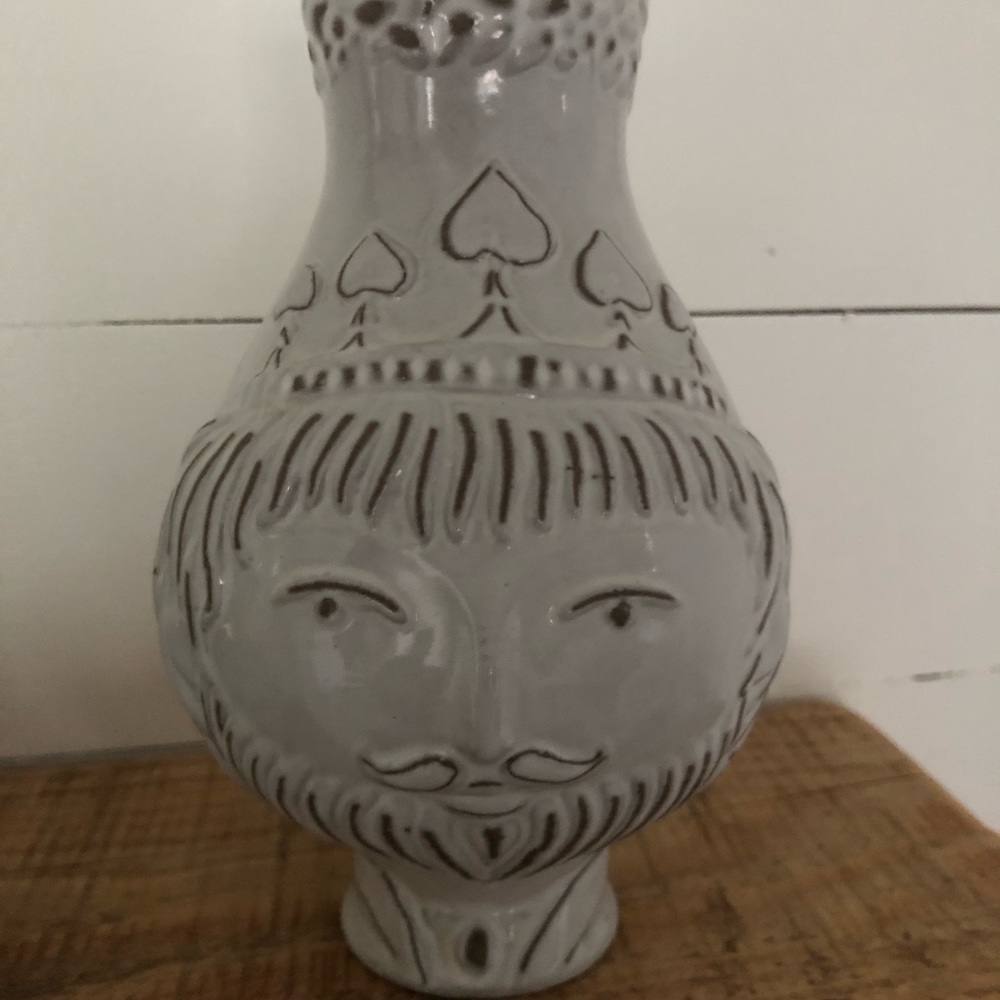 Jonathan Adler utopia reversible king queen vase.
